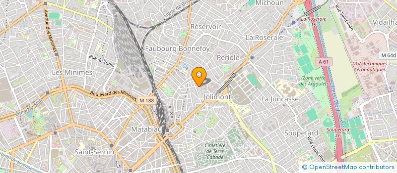 localisation de l'entreprise MONSIEUR REMI CHANTREL à TOULOUSE