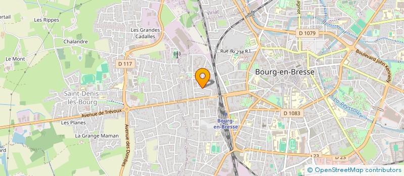 localisation de l'entreprise MONSIEUR REMI CHAPELANT à BOURG-EN-BRESSE