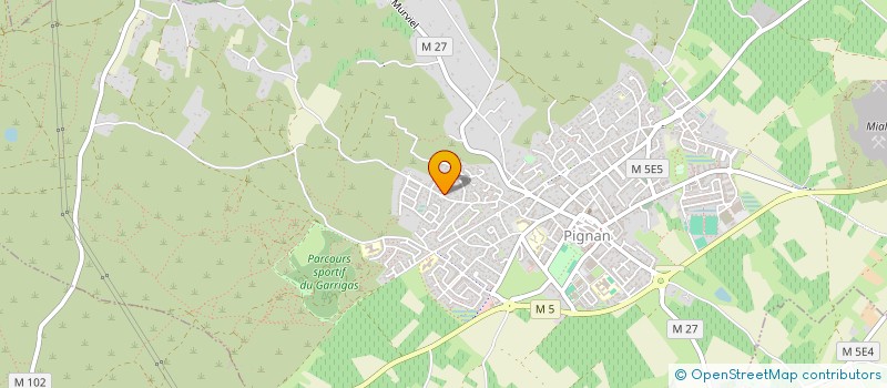 localisation de l'entreprise MONSIEUR REMI CHEF  PIGNAN