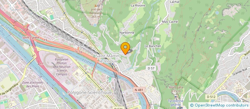 localisation de l'entreprise MONSIEUR REMI CHEILAN  SAINT-MARTIN-LE-VINOUX