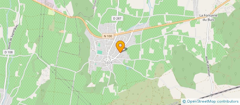 localisation de l'entreprise MONSIEUR REMI CHENUAU  SAZE