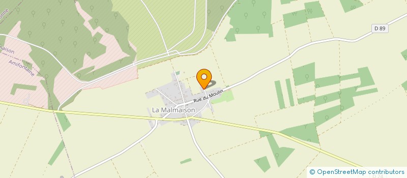 localisation de l'entreprise MONSIEUR REMI CHEVALIER  LA MALMAISON