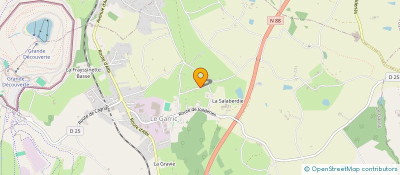 localisation de l'entreprise MONSIEUR REMI CHEVRE  LE GARRIC