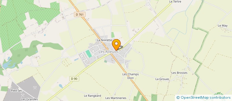 localisation de l'entreprise MONSIEUR REMI CHOPINEAUX  BRISSAC LOIRE AUBANCE