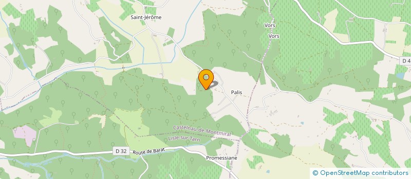 localisation de l'entreprise MONSIEUR REMI CLEC'H  ROUSSAYROLLES