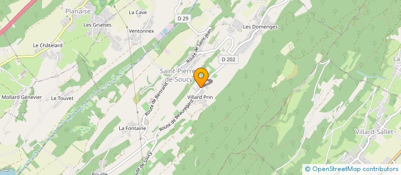 localisation de l'entreprise MONSIEUR REMI COCHE  SAINT-PIERRE-DE-SOUCY