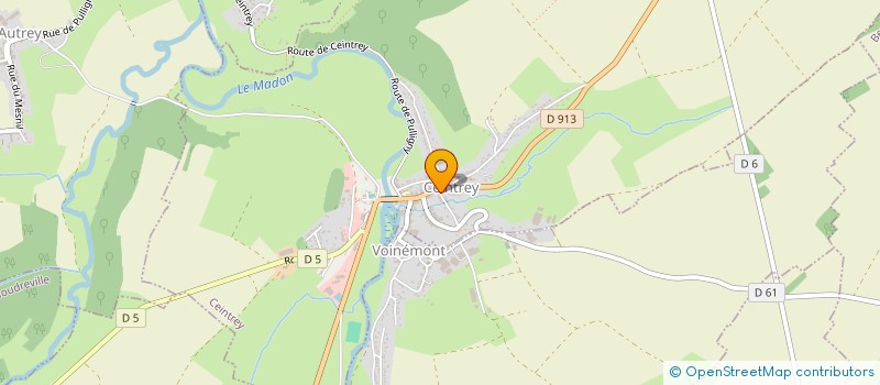 localisation de l'entreprise MONSIEUR REMI COLLIGNON  CEINTREY