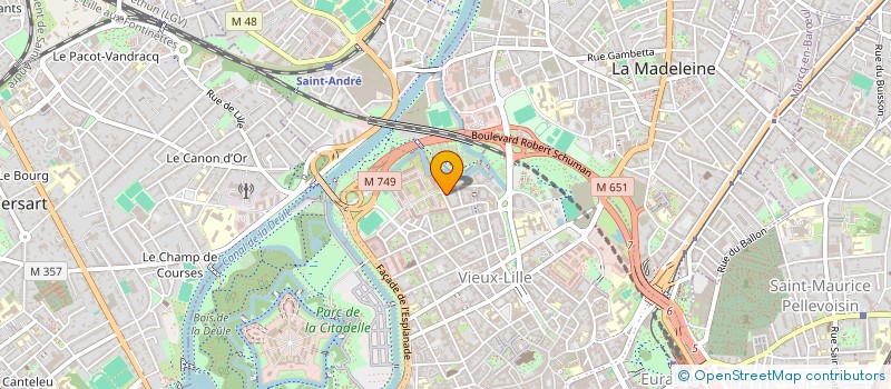 localisation de l'entreprise MONSIEUR REMI CONEM à LILLE