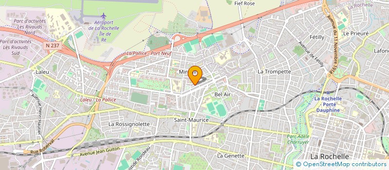 localisation de l'entreprise MONSIEUR REMI CORBI  LA ROCHELLE