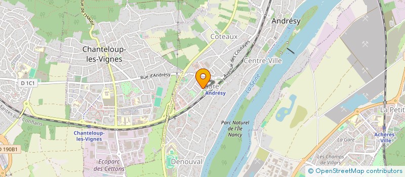 localisation de l'entreprise MONSIEUR REMI CORDEL  ANDRESY