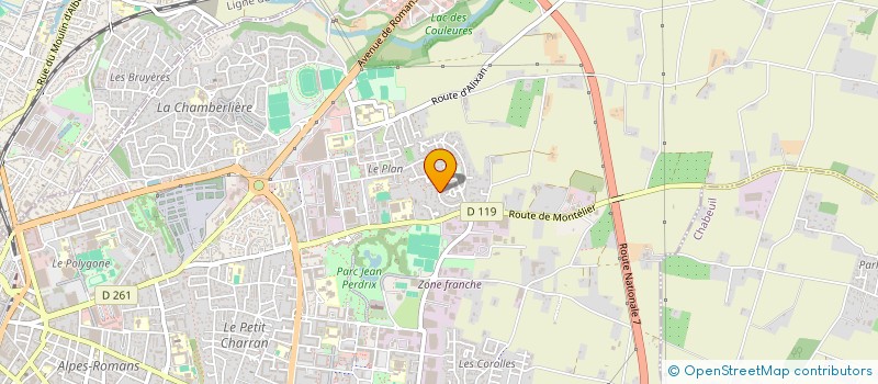 localisation de l'entreprise MONSIEUR REMI CORMIER  VALENCE