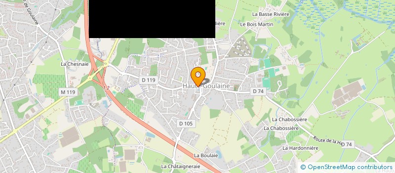 localisation de l'entreprise MONSIEUR REMI CORREIA à HAUTE-GOULAINE