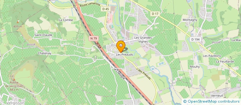 localisation de l'entreprise MONSIEUR REMI CORSIN à PRISSE