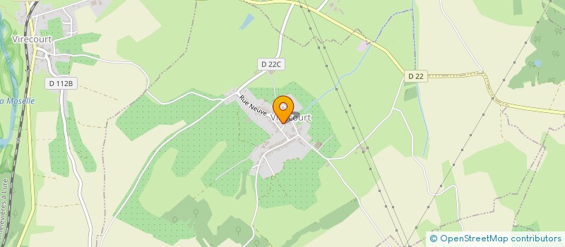 localisation de l'entreprise MONSIEUR REMI COSSETTINI  VILLACOURT