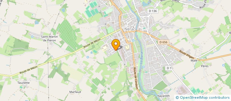 localisation de l'entreprise MONSIEUR REMI COSTE à NERAC