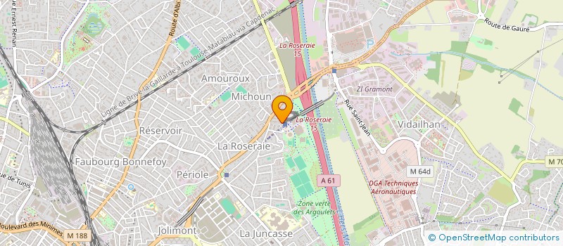 localisation de l'entreprise MONSIEUR REMI CRESTIN à TOULOUSE
