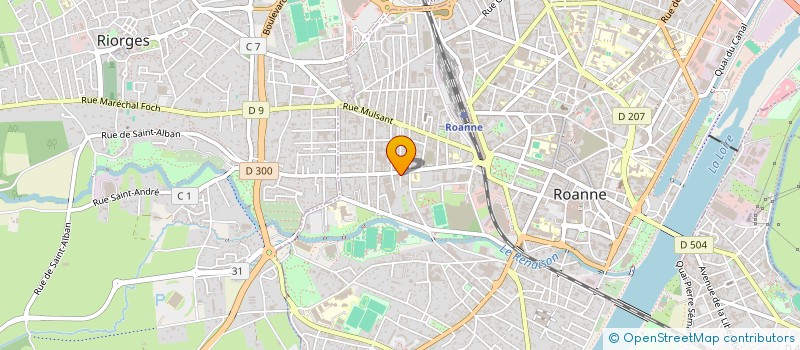 localisation de l'entreprise MONSIEUR REMI CRINIERE à ROANNE