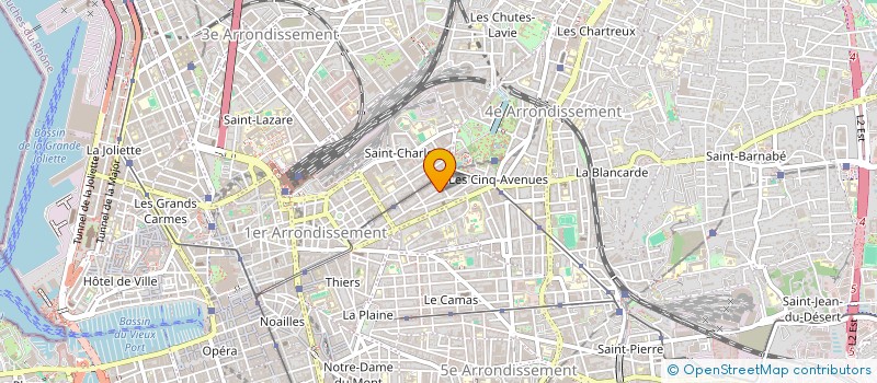 localisation de l'entreprise MONSIEUR REMI CUREAU à MARSEILLE