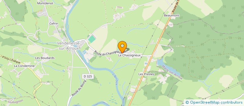 localisation de l'entreprise MONSIEUR REMI D'EMMEREZ DE CHARMOY à VENDENESSE-SUR-ARROUX