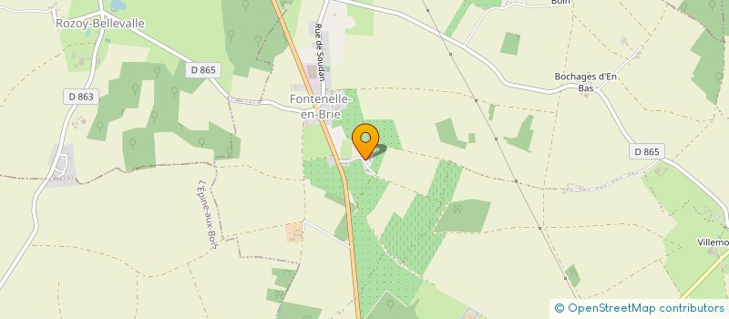 localisation de l'entreprise MONSIEUR REMI DAGONET  DHUYS ET MORIN-EN-BRIE