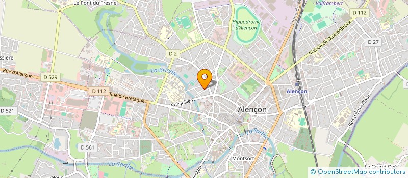 localisation de l'entreprise MONSIEUR REMI DAVID à ALENCON