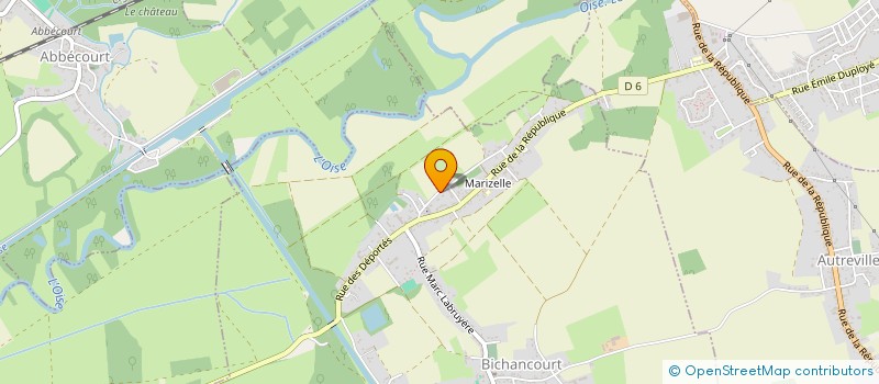 localisation de l'entreprise MONSIEUR REMI DAZIN  BICHANCOURT