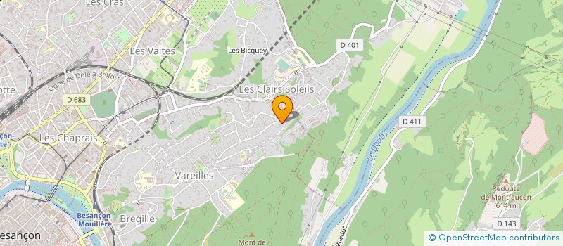 localisation de l'entreprise MONSIEUR REMI DE ANGELIS à BESANCON