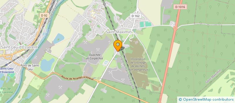 localisation de l'entreprise MONSIEUR REMI DE BROUWER  SAINT-MAXIMIN