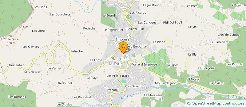 localisation de l'entreprise MONSIEUR REMI DE FROIDCOURT à SAINTE-MAXIME