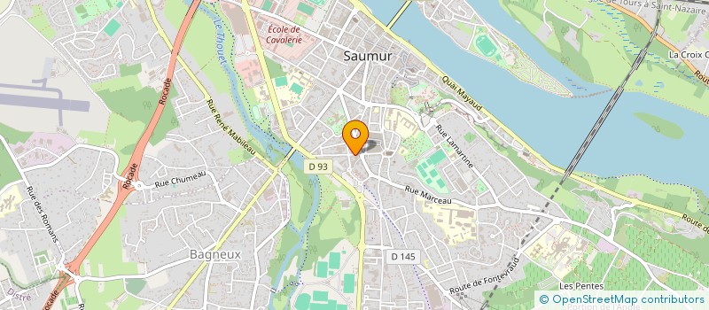 localisation de l'entreprise MONSIEUR REMI DE GRAUW  SAUMUR