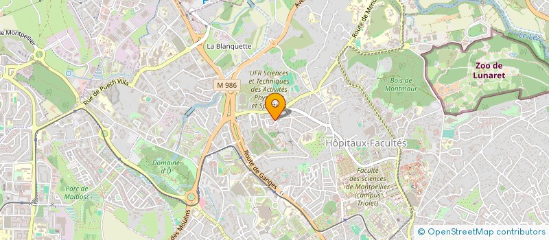 localisation de l'entreprise MONSIEUR REMI DE LAAGE à MONTPELLIER