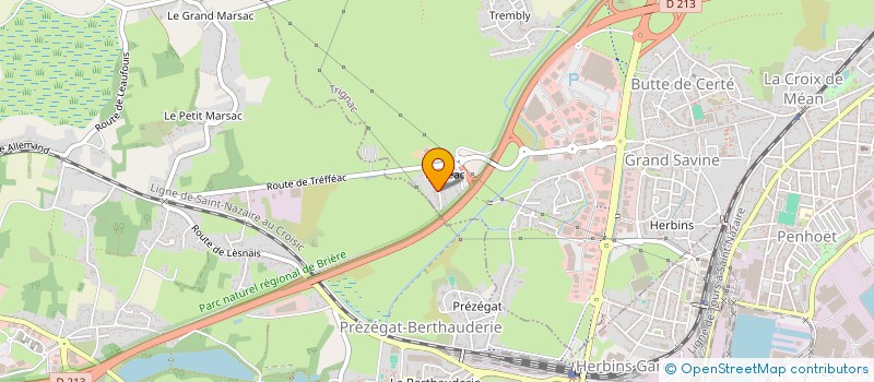 localisation de l'entreprise MONSIEUR REMI DE WULF  TRIGNAC