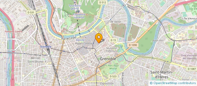 localisation de l'entreprise MONSIEUR REMI DEBAECKER à GRENOBLE