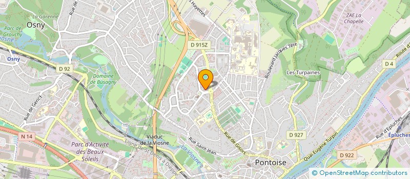 localisation de l'entreprise MONSIEUR REMI DEBIAIS à PONTOISE