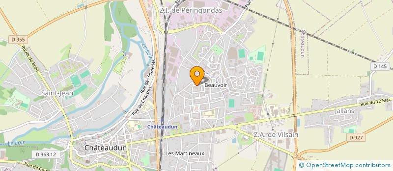localisation de l'entreprise MONSIEUR REMI DECOUT à CHATEAUDUN