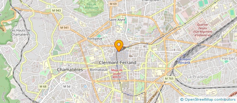 localisation de l'entreprise MONSIEUR REMI DEFAY  CLERMONT-FERRAND