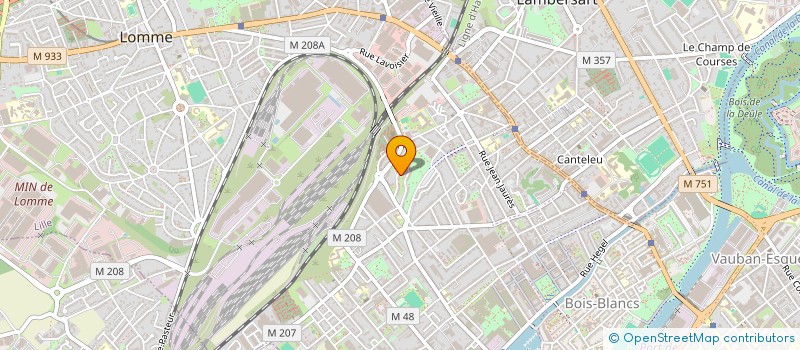 localisation de l'entreprise MONSIEUR REMI DEKAEZEMACKER à LILLE
