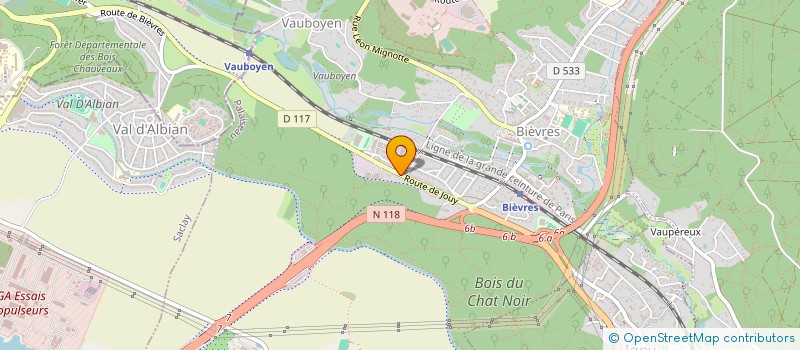localisation de l'entreprise MONSIEUR REMI DELANNOY à BIEVRES