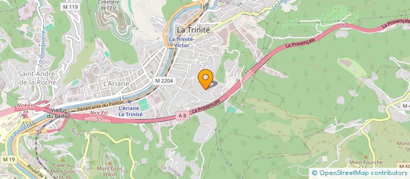 localisation de l'entreprise MONSIEUR REMI DELBECQ à LA TRINITE