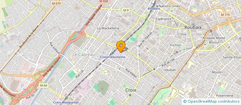 localisation de l'entreprise MONSIEUR REMI DELISSENNE  CROIX