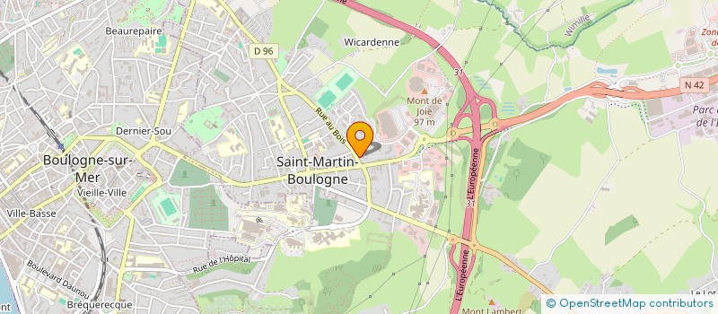 localisation de l'entreprise MONSIEUR REMI DELPIERRE  SAINT-MARTIN-BOULOGNE