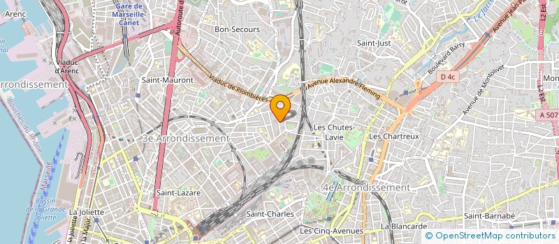 localisation de l'entreprise MONSIEUR REMI DELRIEUX à MARSEILLE