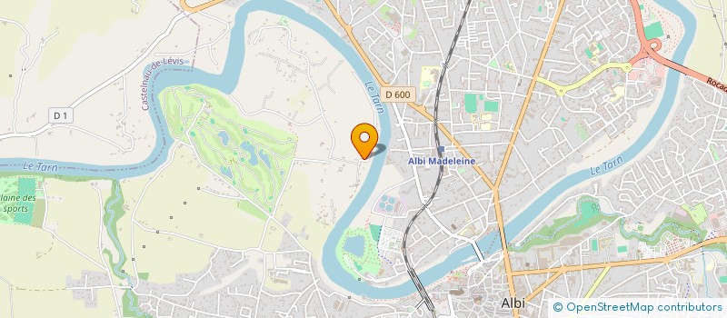 localisation de l'entreprise MONSIEUR REMI DENIBEAU  ALBI