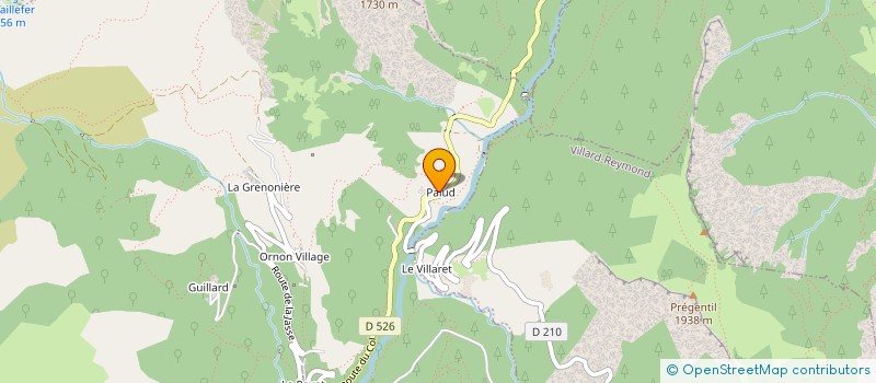 localisation de l'entreprise MONSIEUR REMI DERBEZ  LES DEUX ALPES