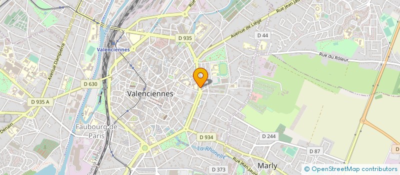 localisation de l'entreprise MONSIEUR REMI DEREME à VALENCIENNES