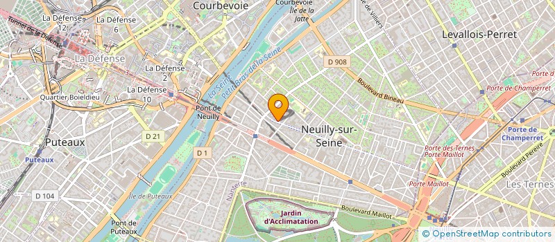 localisation de l'entreprise MONSIEUR REMI DEREUDRE à NEUILLY-SUR-SEINE