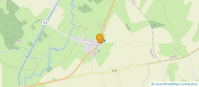 localisation de l'entreprise MONSIEUR REMI DESBANT  TANNAY