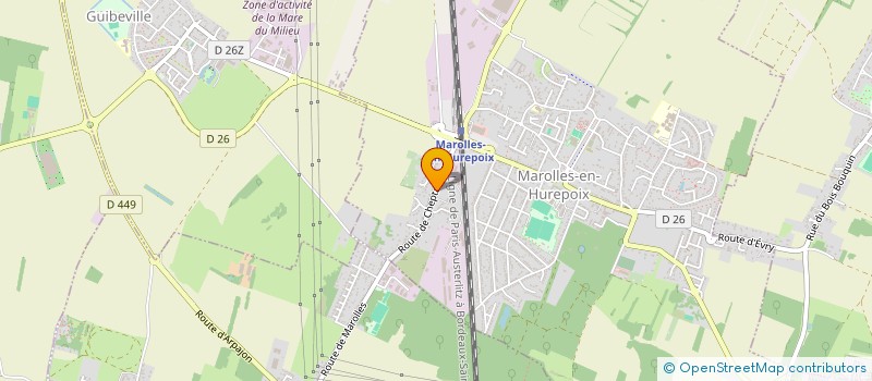 localisation de l'entreprise MONSIEUR REMI DESCRIMES  MAROLLES-EN-HUREPOIX