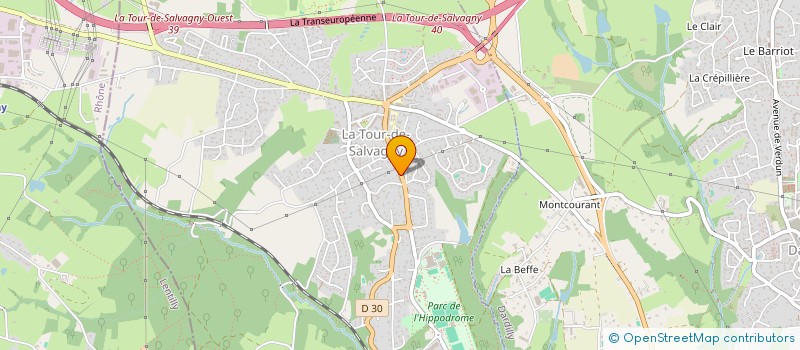 localisation de l'entreprise MONSIEUR REMI DESETABLES  LA TOUR-DE-SALVAGNY