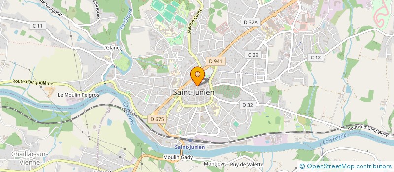 localisation de l'entreprise MONSIEUR REMI DESLAURIERS  SAINT-JUNIEN